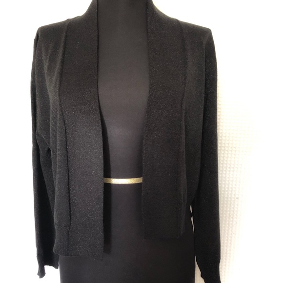 Calvin Klein Sweaters - Calvin Klein Black Dressy Cardigan Size Large